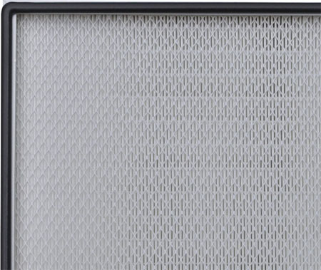 無隔板高效濾器局部特寫 無隔板高效濾器局部特寫